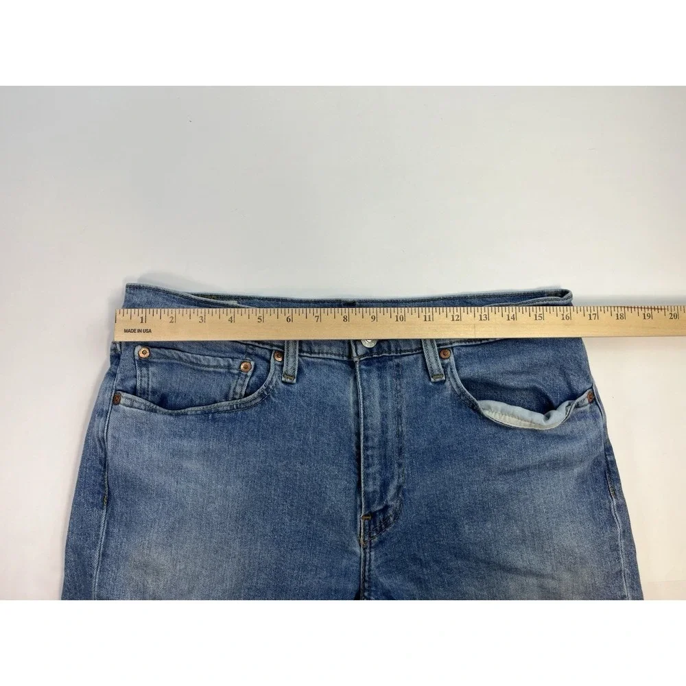 Levis 511 Big E Blue Denim Jeans Stretch Slim Fit Premium Mens 32x31